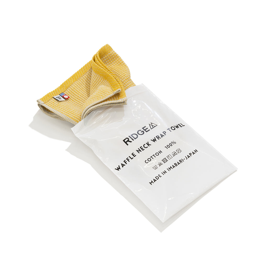 Waffle Neck Wrap Towel